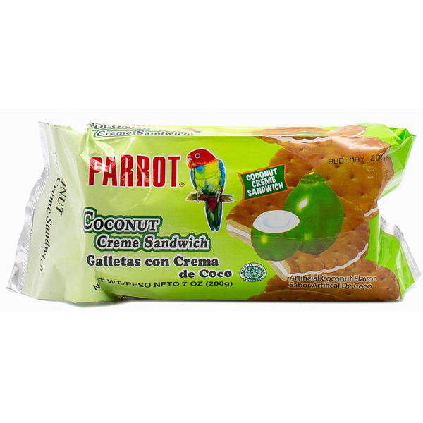 Parrot Coconut Sandwich Biscuits