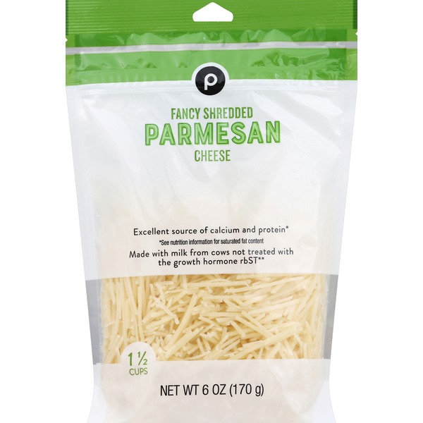 Publix Cheese, Parmesan, Fancy Shredded (6 oz) Instacart