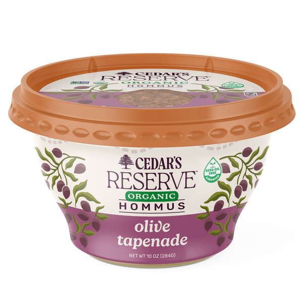 Cedar's Organic Reserve Olive Tapenade Hummus