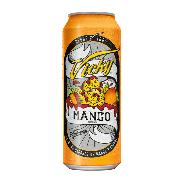Victoria Vicky Mango Flavored Beer Can Same-Day Delivery | Fiesta Mart