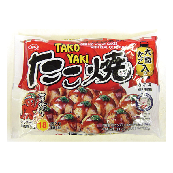 J-Basket Wheat Cakes, with Octopus, Grilled, Jumbo Size Same-Day