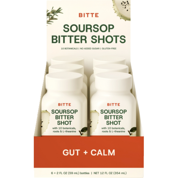 Bitte Soursop Bitters Gut + Calm Soursop Bitter Wellness Shot