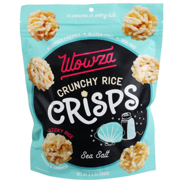 Wowza Sea Salt Crunchy Rice Crisps