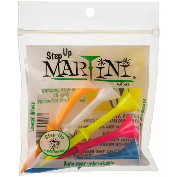 Slam Dunk Golf Martini Step Up 3.25” Golf Tees