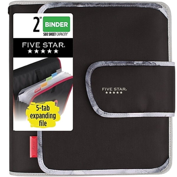 Five Star Quick Tab Sewn Binder - 2"