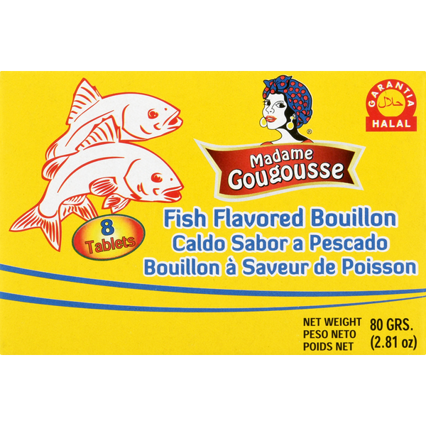 Madame Gougousse Bouillon, Fish Flavored