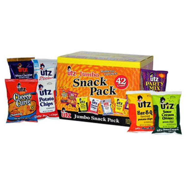 UTZ - Jumbo Variety Pack - 42/1 oz pkgs