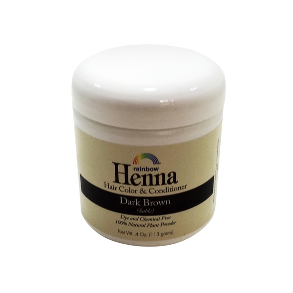 Rainbow Persian Dark Brown 100 Botanica Hennal Hair Color