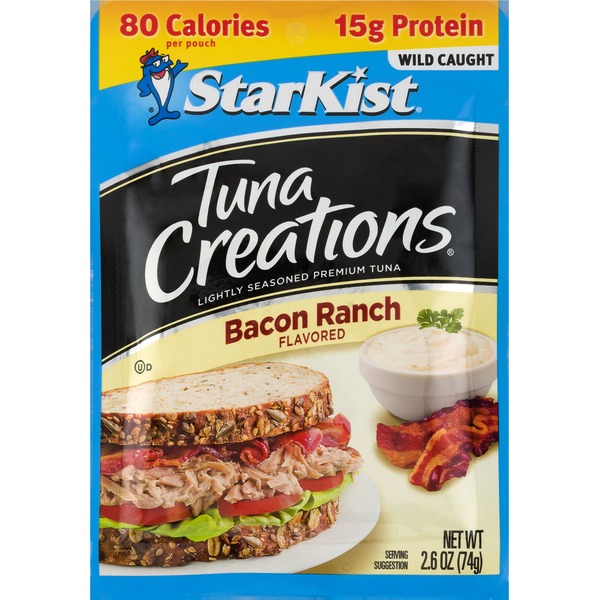 StarKist® StarKist Tuna Creations® Bacon Ranch 2.6 oz Pouch (2.6 oz) from Walmart Instacart