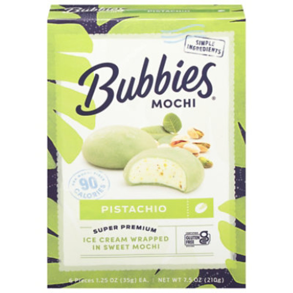 Bubbies Mochi, Pistachio