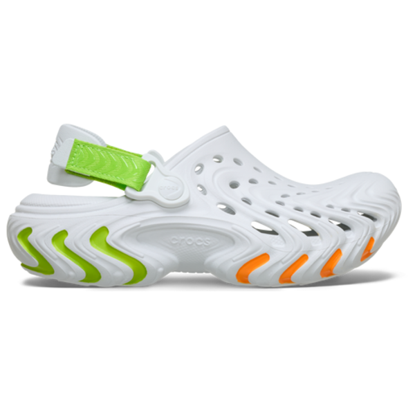 Crocs Boys' Echo II Clogs, Size 6 - Grey/Moon Burst