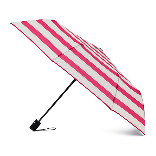 rainbrella 46-in Red and White Compact umbrella Umbrella