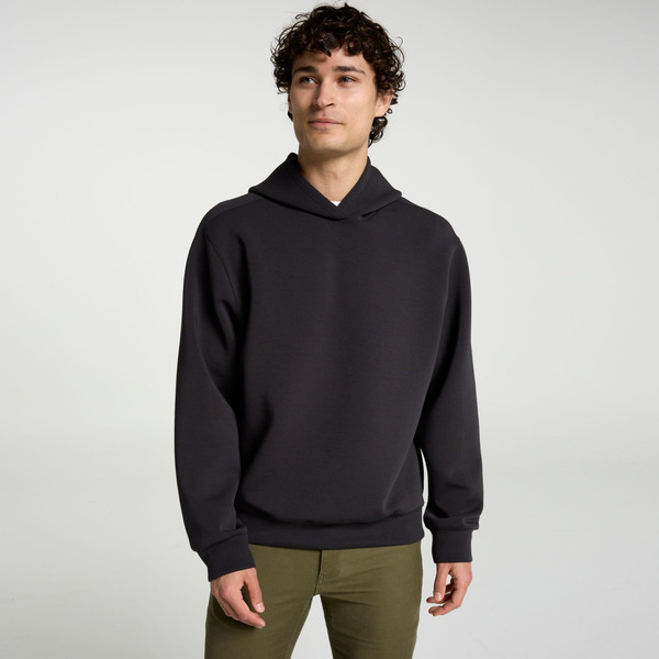 VRST Men's Pinnacle Fleece Hoodie 2.0, L - Pure Black