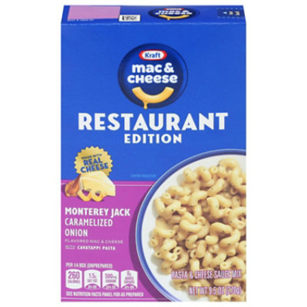 Kraft Monterey Jack Caramelized Onion Mac & Cheese Macaroni and Cheese Dinner