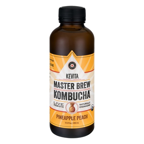 KeVita Pineapple Peach Kombucha from Whole Foods Market Instacart