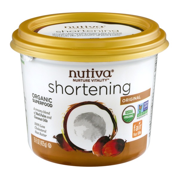 Nutiva Organic Red Palm & Coconut Shortening (15 fl oz) from Publix