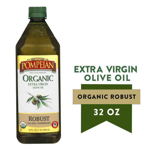 Pompeian Organic Robust Extra Virgin Olive Oil Same-Day Delivery