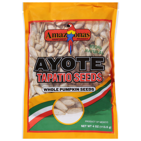 Amazonas Rainforest Products Pumpkin Seeds, Whole