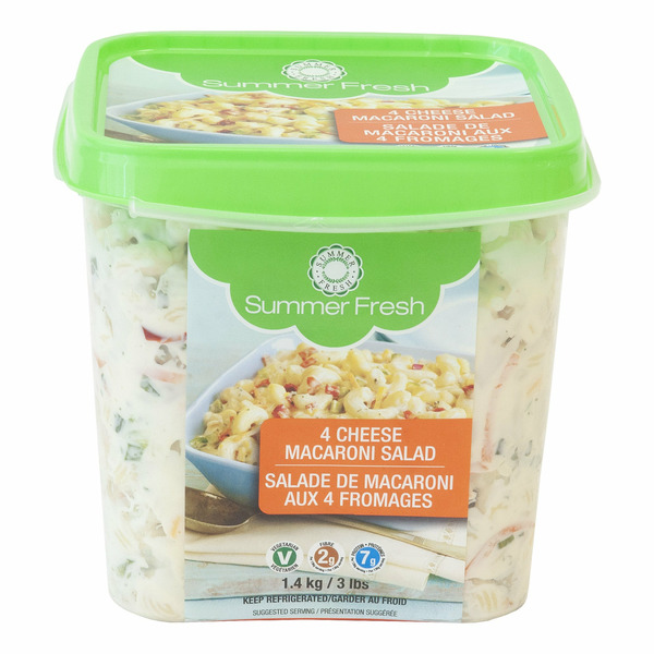 Summer Fresh 4 Cheese Macaroni Salad