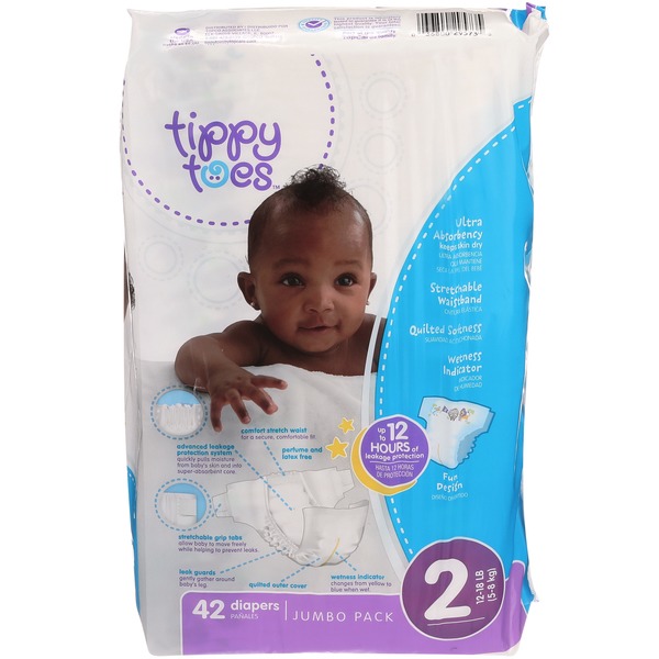 tippy toes diapers size 4