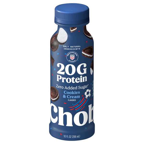 Chobani Zero Added Sugar Greek Yogurt Cookies & Cream Flavored