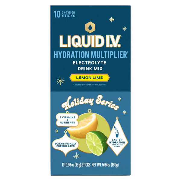 Liquid I.V. Electrolyte Drink Mix, Lemon Lime Same-Day Delivery or