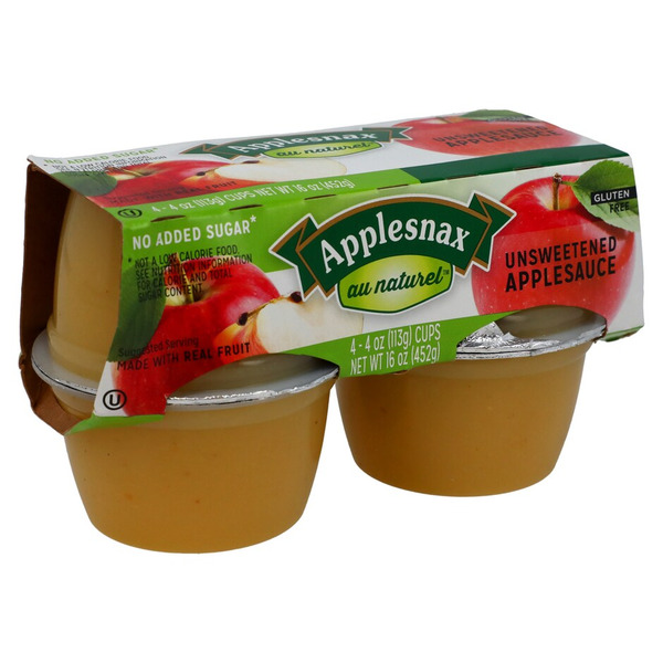 Applesnax Unsweetened Applesauce Same-Day Delivery | Dollar Tree