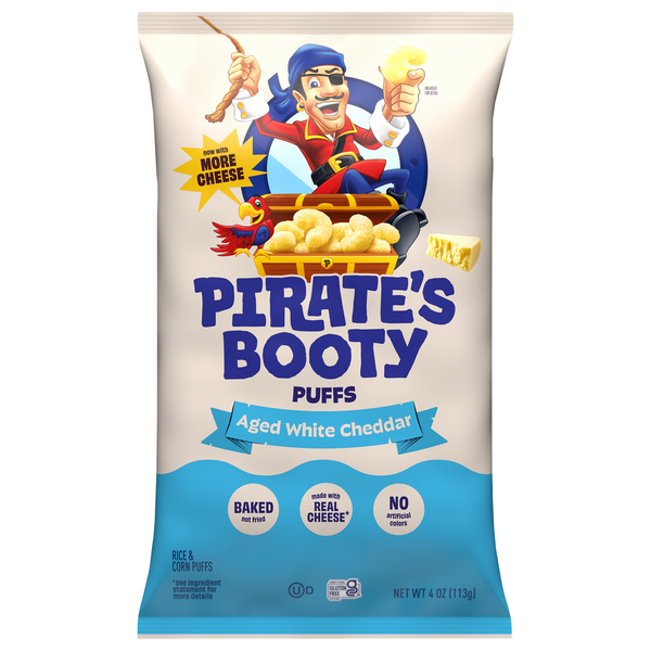 Pirate's Booty Aged White Cheddar Popcorn