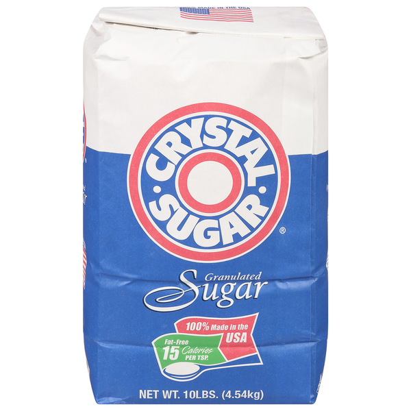 sugar CRYSTAL SUGAR Granulated Sugar Same-Day Delivery or Pickup