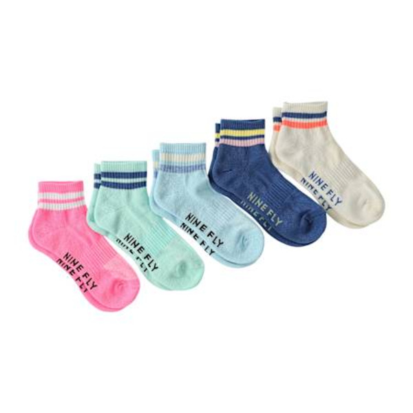 Nine Fly Juniors' Performance Quarter Socks