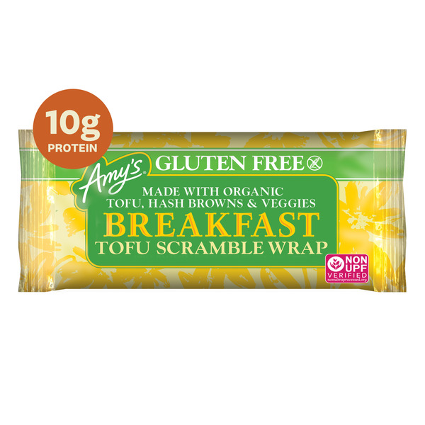 Amy's Kitchen Gluten Free Tofu Scramble Breakfast Wrap Same-Day