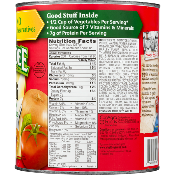 33 Chef Boyardee Ravioli Nutrition Label Label Design Ideas 2020