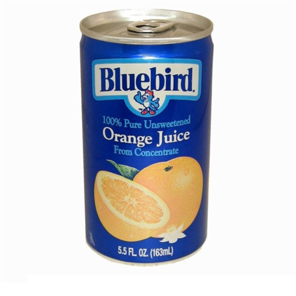 Bluebird - Unsweetened Orange Juice - 24/11 oz