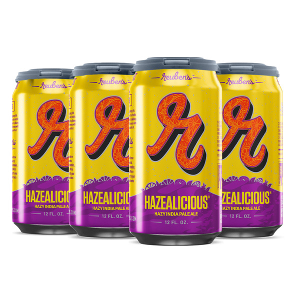 Reuben's Brews Hazealicious Hazy IPA Same-Day Delivery | PCC