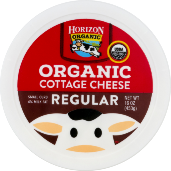 Horizon Regular Small Curd Cultured Cottage Cheese 16 Oz Instacart