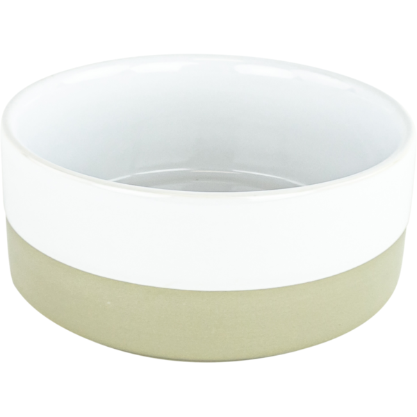 Play On Ceramic Dog Bowl - Horizon Stripe