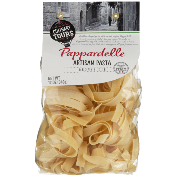 Culinary Tours Bronze Die Artisan Pasta, Pappardelle (12 oz) Instacart