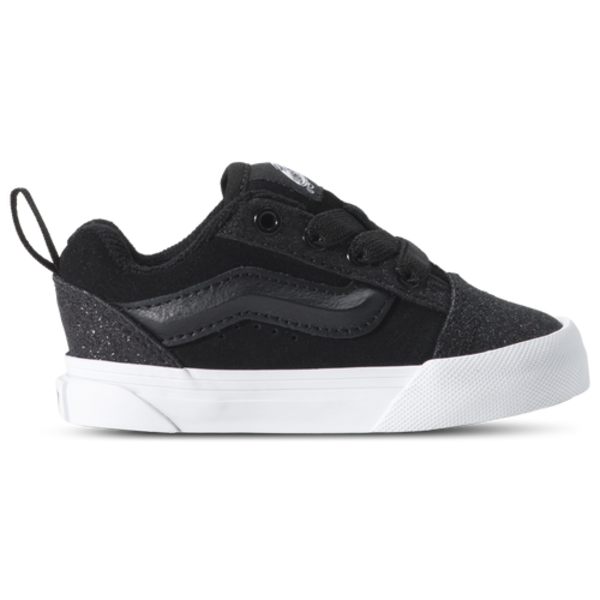 Vans Kids' Toddler Knu Skool Casual Shoes, Size 4 - Dazzled Black/White