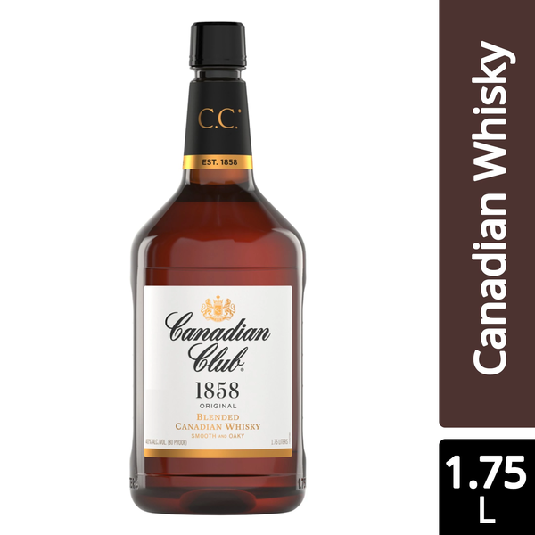 Canadian Club 1858 Premium Canadian Whisky Same-Day Delivery
