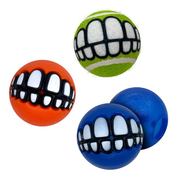 Kong Assorted Grinz Dog Balls