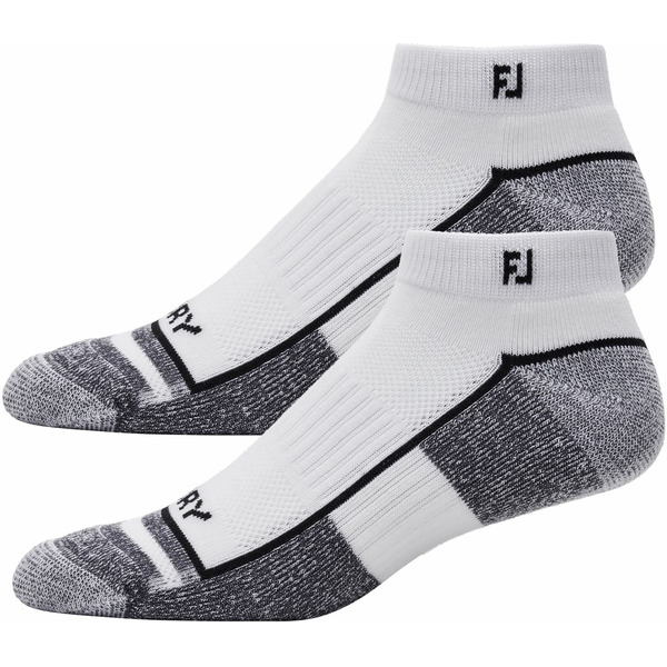 Foot Joy Men's ProDry Sport Golf Socks, One Size - White