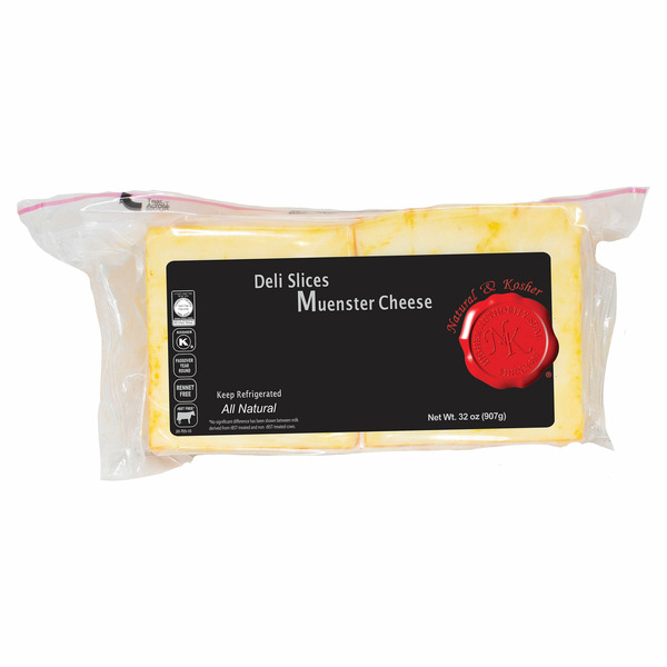 Sliced Muenster Cheese, 32 oz