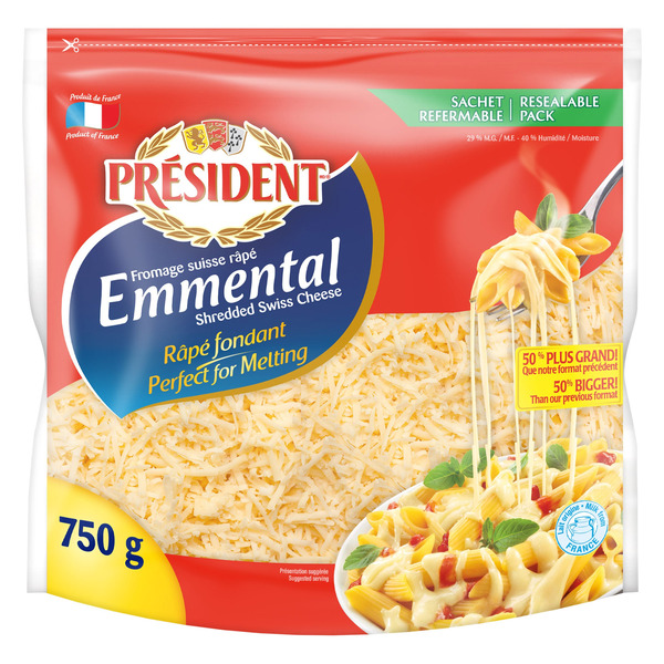 Président Shredded Emmental