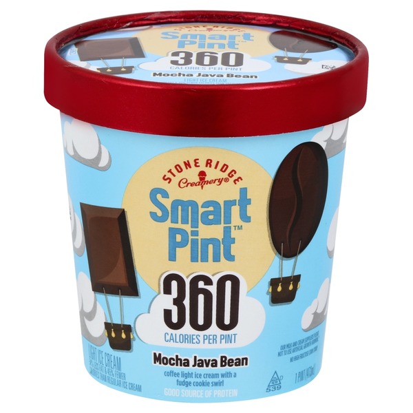 Stone Ridge Creamery Light Ice Cream, Mocha Java Bean Same-Day Delivery ...