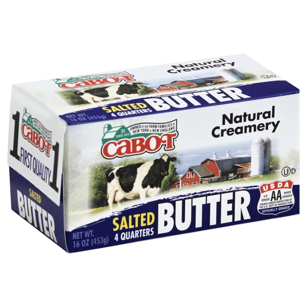Cabot Creamery Butter, Salted