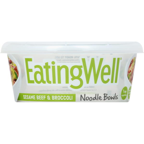 EatingWell Noodle Bowls, Sesame Beef & Broccoli (10 oz) Instacart