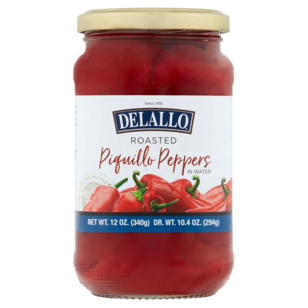 DeLallo Piquillo Peppers, in Water, Roasted