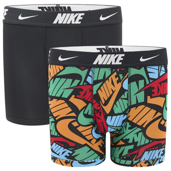 Nike Boys' Printed Boxer Briefs, M - University Blue
