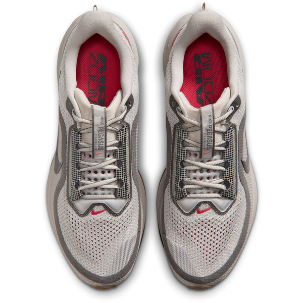 Nike Men's Pegasus Premium Running Shoes, Size 13, Medium/D - Light Iron Ore/Metallic Dark Grey-Flat Pewter