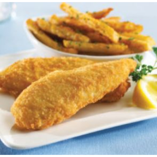 Frozen Mrs Fridays Panko Breaded Pollock, 2-3 oz portions - 5 lb box